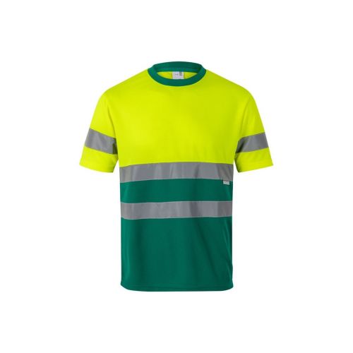 VL BRAHMA - T-shirt tecnica bicolore bird-eye (140g/m²), in poliestere (100%)