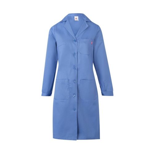 VL RAMA - Grembiule in twill a maniche lunghe (175g/m²), in twill di cotone (35%) e poliestere (65%)