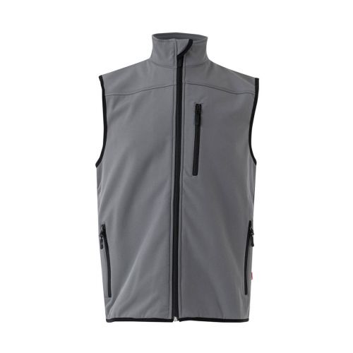 VL VARUNA - Gilet soft shell (280g/m²), con fodera in pile, in poliestere (94%) ed elastan (6%)
