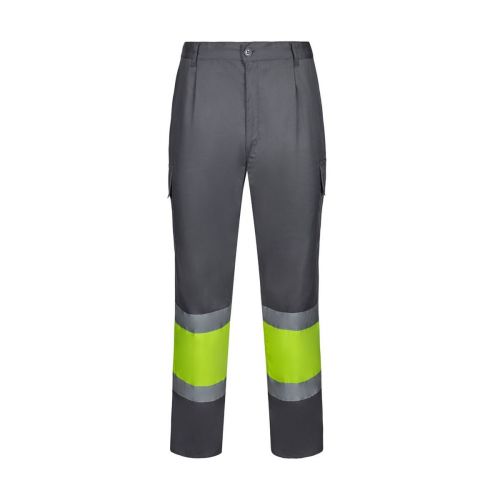 VL ARTEMIS - Pantaloni bicolore, in twill (190g/m²), in cotone (20%) e poliestere (80%)
