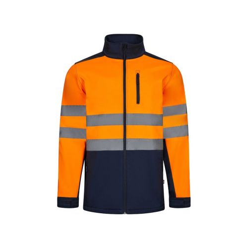 VL HESTIA LARGE - Giacca soft shell bicolore (280g/m²), con fodera in pile e membrana TPU, in poliestere (96%) ed elastan (4%)