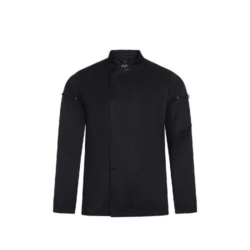 VL AGNI - Giacca da cucina unisex (190 g/m²), realizzata in cotone (35%) e poliestere riciclato (65%)