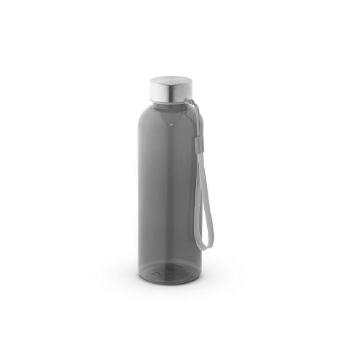 ENDERS M - Borraccia PET riciclato (100% rPET) trasparente con finitura lucida 600 mL