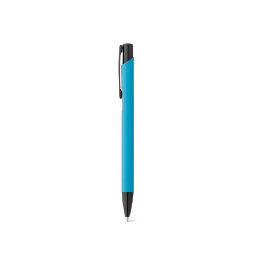 POPPINS - Penna a sfera in alluminio con finitura in gomma