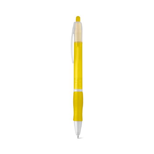 SLIM - Penna a sfera in ABS con finitura antiscivolo e clip