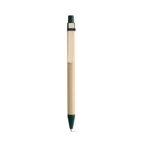 NAIROBI - Penna a sfera in carta kraft e clip in legno