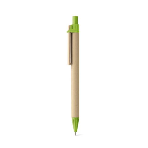 NAIROBI - Penna a sfera in carta kraft e clip in legno