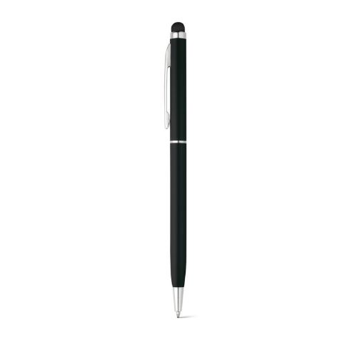 ZOE - Penna a sfera in alluminio con meccanismo a rotazione e punta touch
