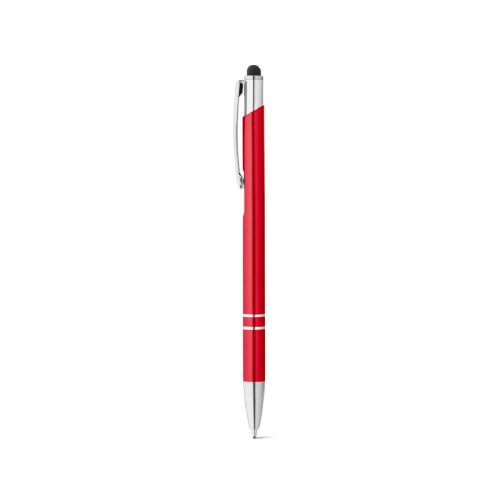 GALBA - Penna a sfera in alluminio con punta touch e clip