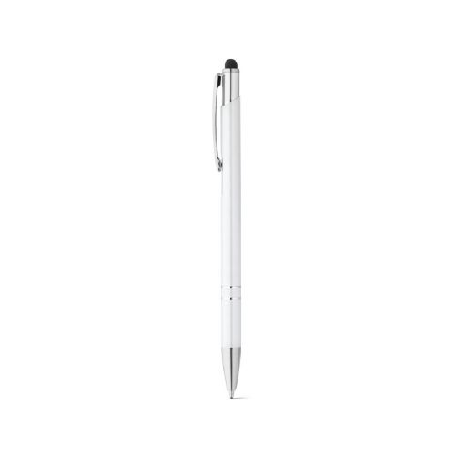 GALBA - Penna a sfera in alluminio con punta touch e clip