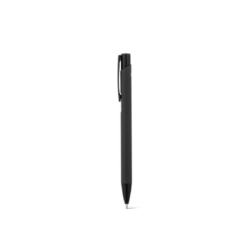 CLINT - Penna a sfera in alluminio riciclato (100% rAL) con finitura in gomma