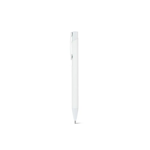 CLINT - Penna a sfera in alluminio riciclato (100% rAL) con finitura in gomma