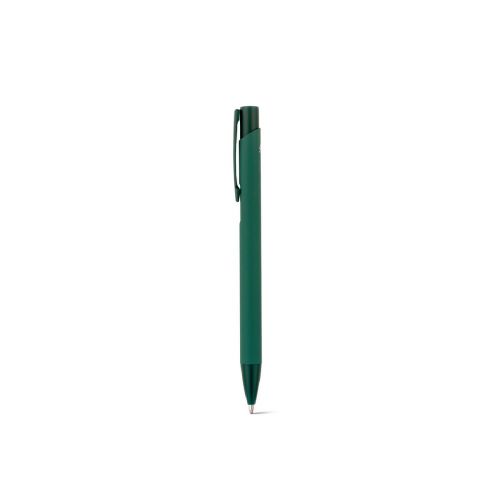 CLINT - Penna a sfera in alluminio riciclato (100% rAL) con finitura in gomma