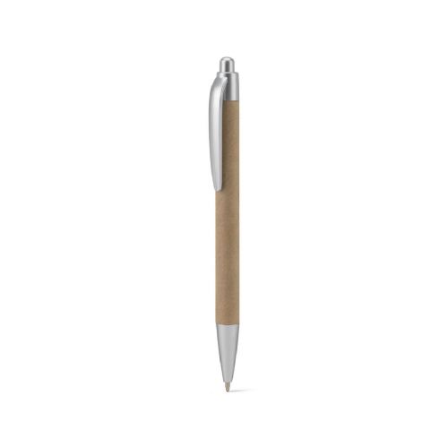 KYRA - Penna a sfera realizzata al 100% con cartariciclata e dettagli in ABS riciclato (100% rABS)