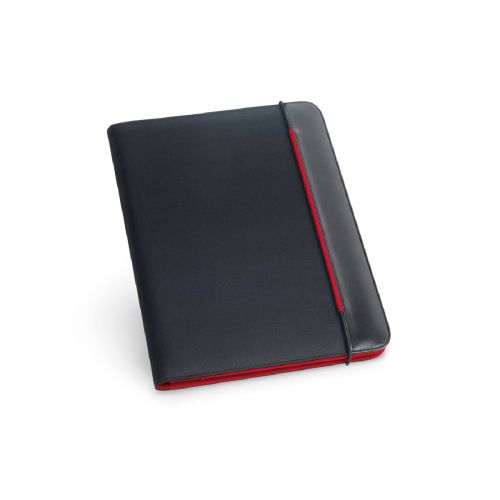 FITZGERALD - Cartella A4 in PU e 800D con blocco pagine a righe