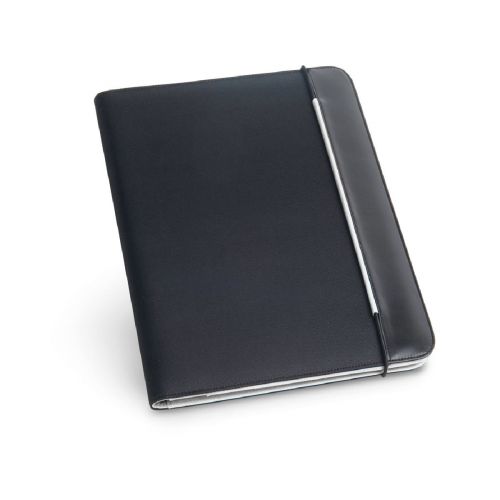FITZGERALD - Cartella A4 in PU e 800D con blocco pagine a righe