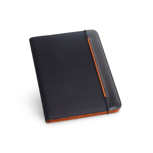 FITZGERALD - Cartella A4 in PU e 800D con blocco pagine a righe