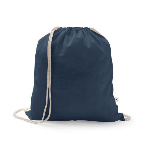 ISTANBUL - Zaino a sacca in cotone riciclato (70%), poliestere (30% rPET) (150 g/m²)