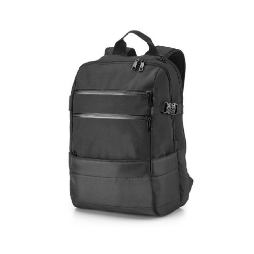 ZIPPERS BPACK - Zaino porta PC 15'6'' in poliestere 300D e jacquard 840D