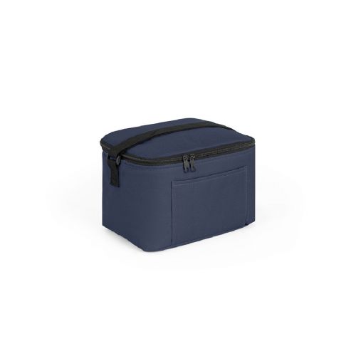 CANCUN - Borsa termica in poliestere riciclato 600D con cinghia regolabile 7 L