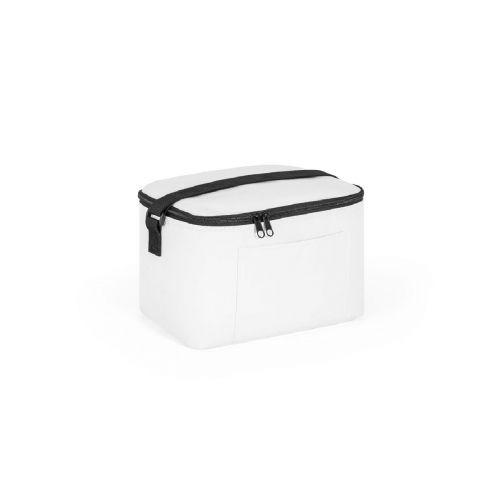 CANCUN - Borsa termica in poliestere riciclato 600D con cinghia regolabile 7 L