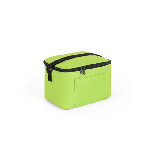CANCUN - Borsa termica in poliestere riciclato 600D con cinghia regolabile 7 L