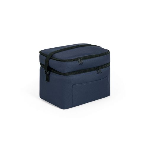 CANCUN LARGE - Borsa termica in poliestere riciclato 600D, con tracolla regolabile 14 L