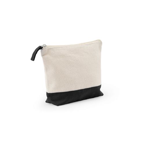 DAPHNE - Borsa per cosmetici 100% cotone(340 g/m²) bicolore