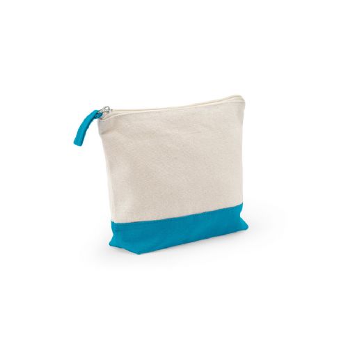 DAPHNE - Borsa per cosmetici 100% cotone(340 g/m²) bicolore