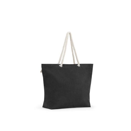 ATHENS - Borsa da spiaggia in cotone riciclato (70%) e poliestere riciclato (30%) (220 g/m²)