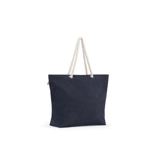 ATHENS - Borsa da spiaggia in cotone riciclato (70%) e poliestere riciclato (30%) (220 g/m²)