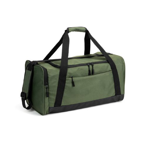 FARO - Borsa sportiva in cotone riciclato e poliestere riciclato (380 g/m²)