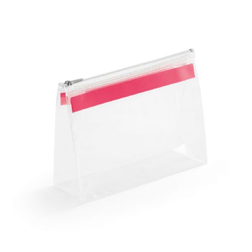 CHASTAIN - Pochette in EVA trasparente con cerniera