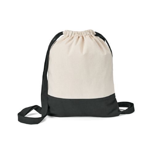ROMFORD - Zaino a sacca in cotone 100% (180 g/m²)