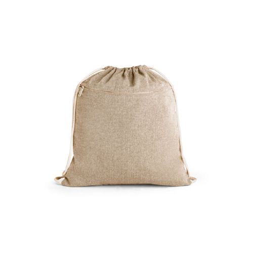 CHANCERY - Zaino a sacca in cotone riciclato (70%), poliestere (30% rPET) (140 g/m²)