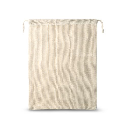 NAPOLI - Borsa 100% cotone (120 g/m²) con maglia 100% cotone nella parte frontale (100 g/m²)