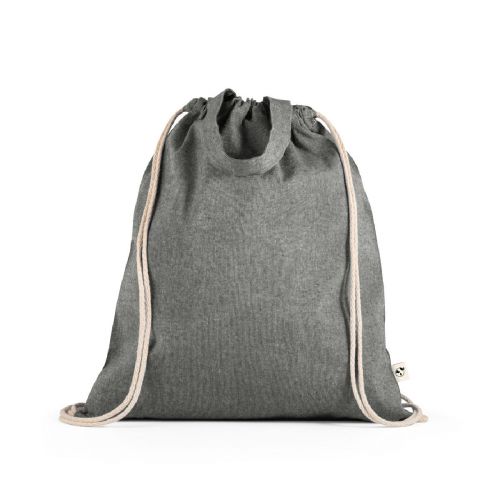 RISSANI - Zaino a sacca con cotone riciclato (70%) e poliestere (30% rPET) (140 g/m²)