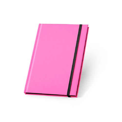 WATTERS - Block notes A5 in PU fluorescente con fogli a righe