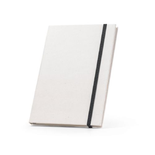 MILKY - Blocco note A5 con copertina rigida in carta riciclata al 100%