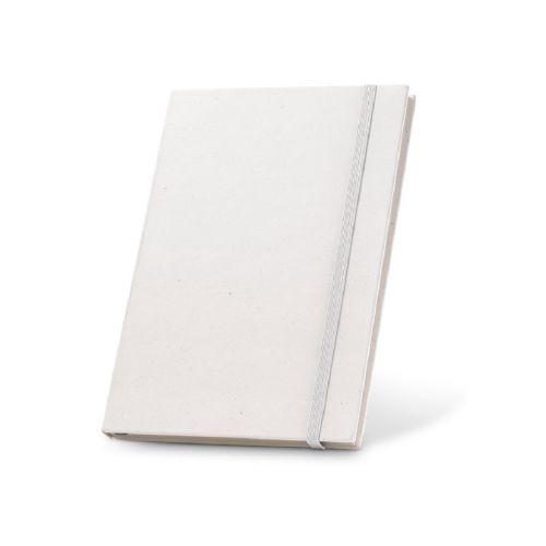 MILKY - Blocco note A5 con copertina rigida in carta riciclata al 100%
