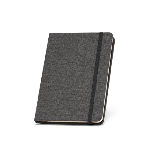 BOYD - Blocco note A5 in poliestere riciclato (100% rPET) con pagine a righe