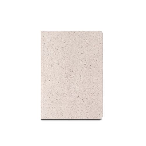 ORGANIC SEMI-RIGID - Block notes A5 con copertina semirigida fabbricata tramite materia organica degli elefanti (80%)