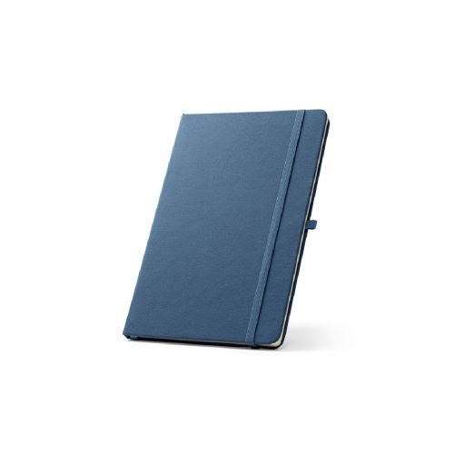 ANNE - Block notes A5 in poliestere riciclato (100% rPET) con fogli a righe