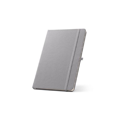 ANNE - Block notes A5 in poliestere riciclato (100% rPET) con fogli a righe