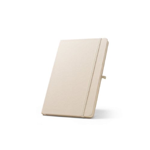 ANNE - Block notes A5 in poliestere riciclato (100% rPET) con fogli a righe