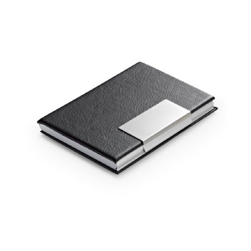REEVES - Portacarte in alluminio e PU