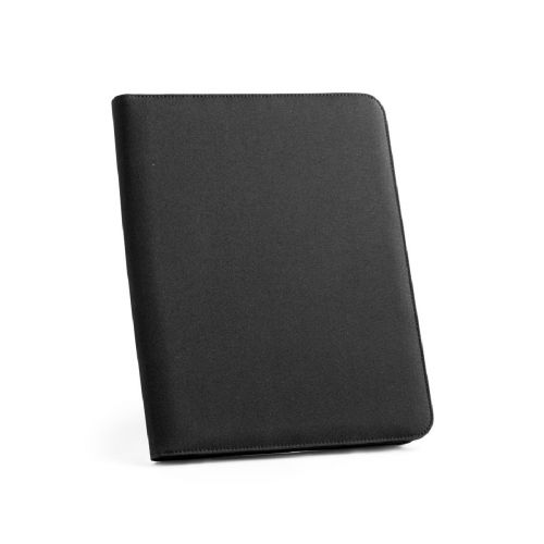 EMERGE FOLDER - Cartella A4 in poliestere riciclato (100% rPET) 300D con chiusura zip