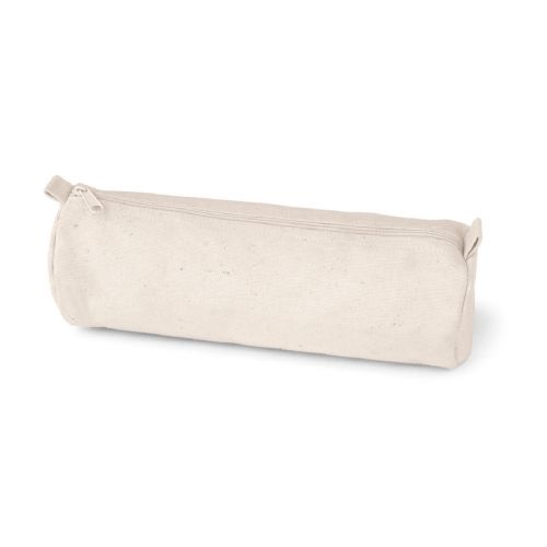 SCHOOLI - Astuccio in 100% tela di cotone (290 g/m²) dal design cilindrico con cerniera