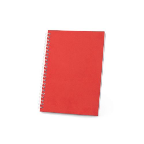 SCHILLER - Blocco note A5 con copertina flessibile,realizzato con carta riciclata al 100%