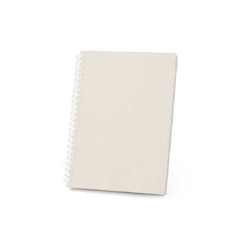 SCHILLER - Blocco note A5 con copertina flessibile,realizzato con carta riciclata al 100%